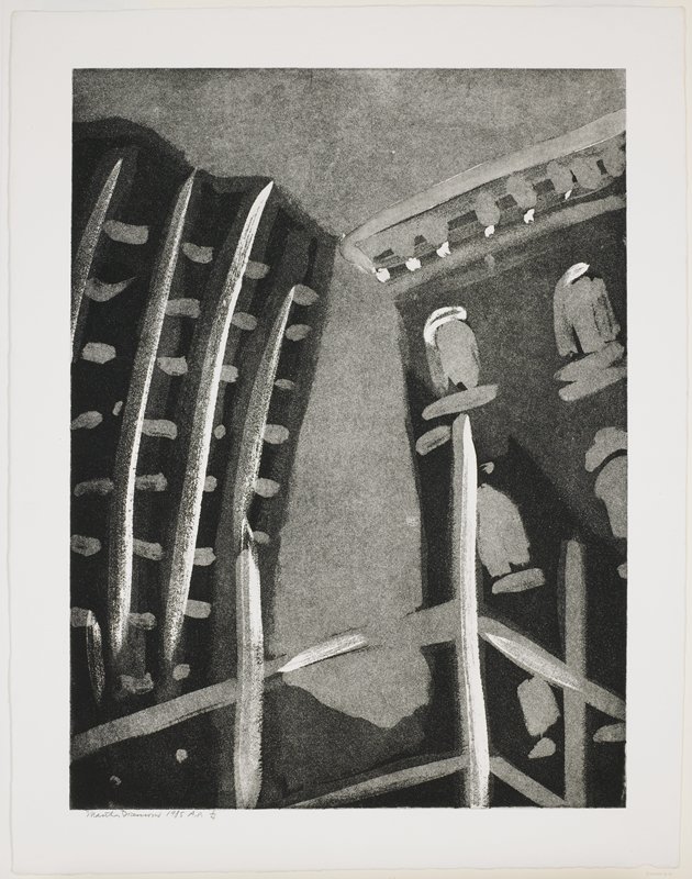 Intersection, Martha Diamond, 1985