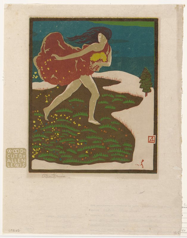 Spring, 1920's Marchbanks, Arthur Allen Lewis, c. 1920