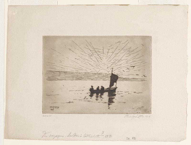 The Voyagers - Mother's Tablecloth, Philip Little, 1919