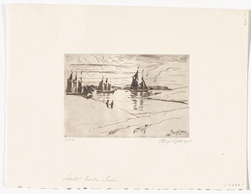 Winter Harbor, Salem, Philip Little, 1915