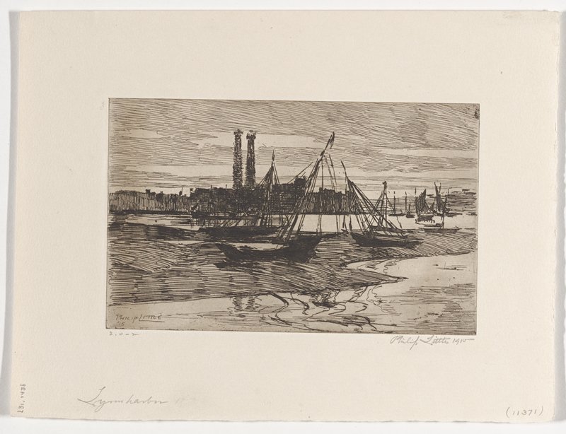 Lynn Harbor, Philip Little, 1915