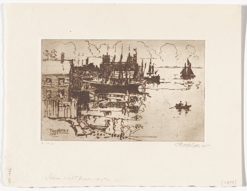 Salem - Waterfront, Philip Little, 1915