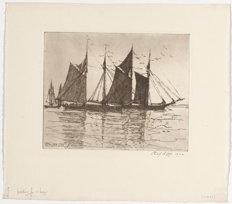 Waiting for a Breeze, Philip Little, 1924