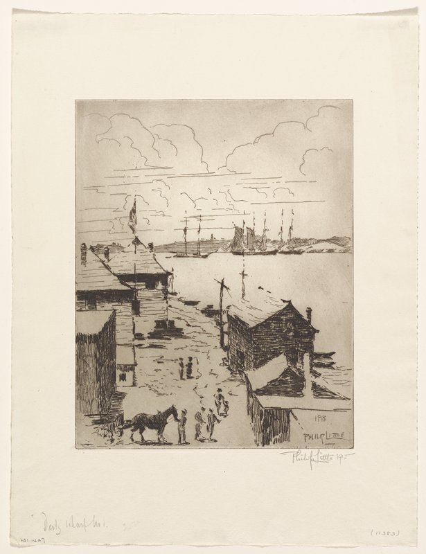 Derby Wharf #1, Philip Little, 1915
