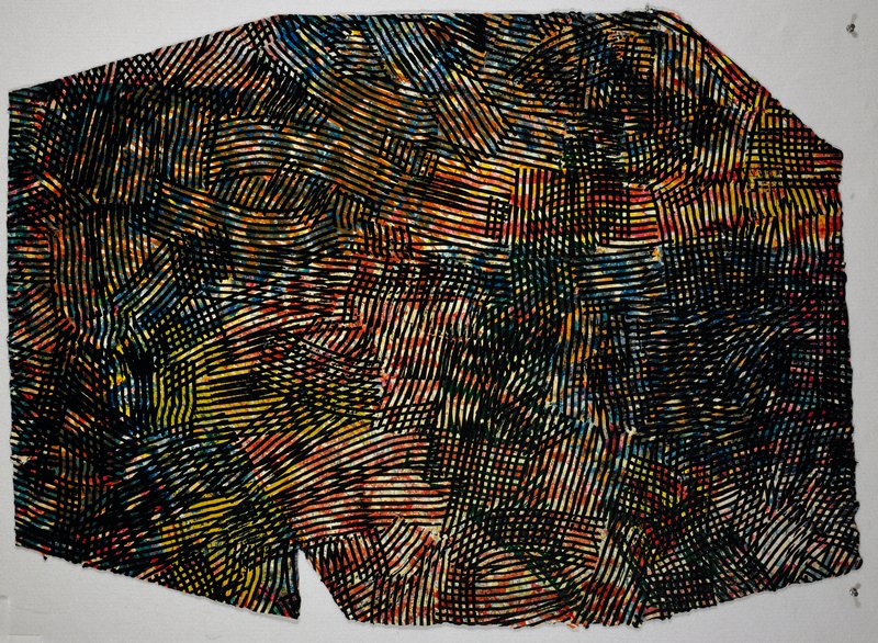 Lattice II, Sam Gilliam, 1982