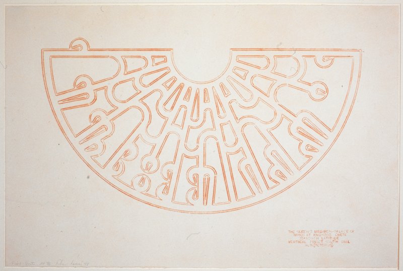 First Grate (Knossos), Philip Larson, 1978