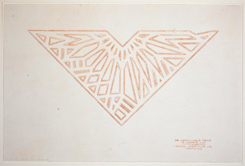 Fourth Grate (Giza), Philip Larson, 1978