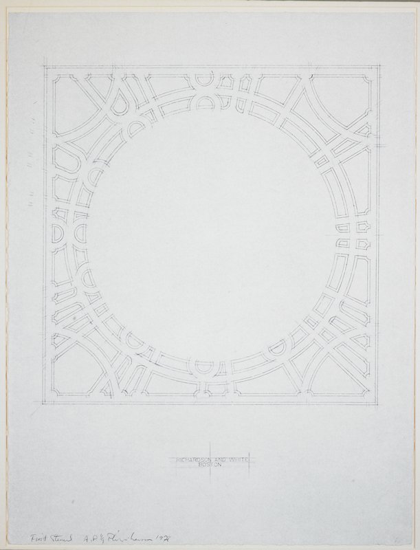 First Stencil (Richardson & White), Philip Larson, 1978