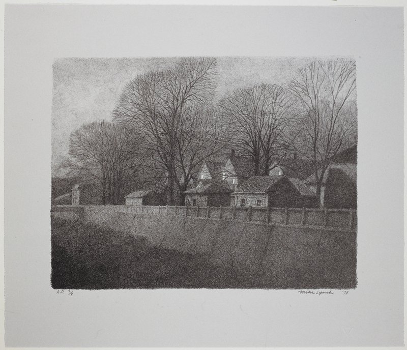 Houses by the Tracks, Mike Lynch, 1978