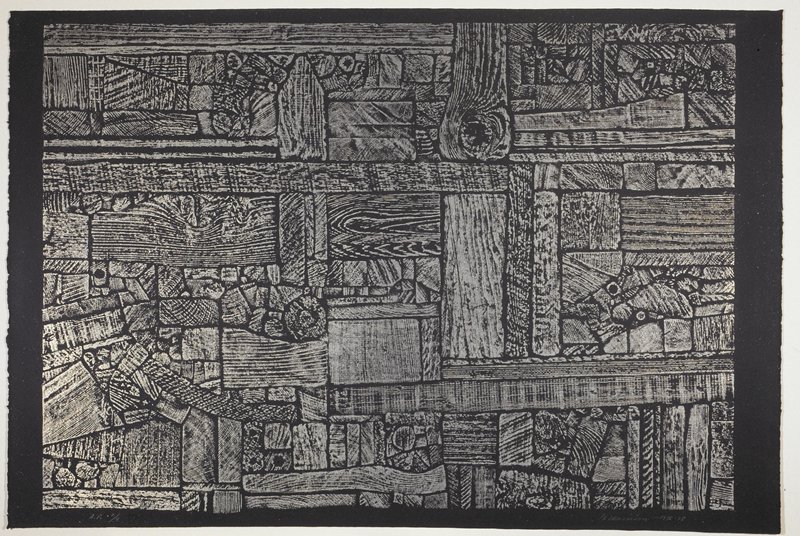 Untitled, George Morrison, 1976–78