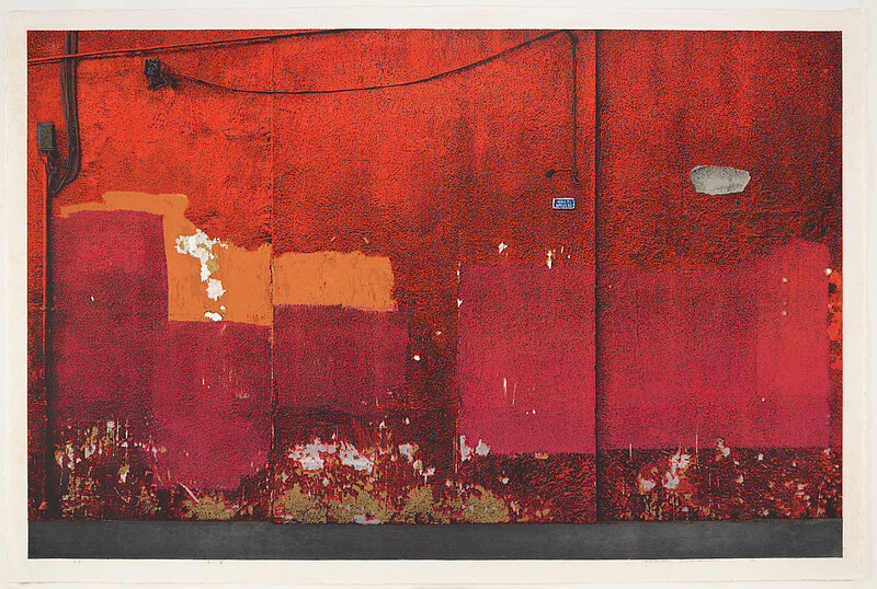 Red Wall, Yoshida Hodaka, 1992