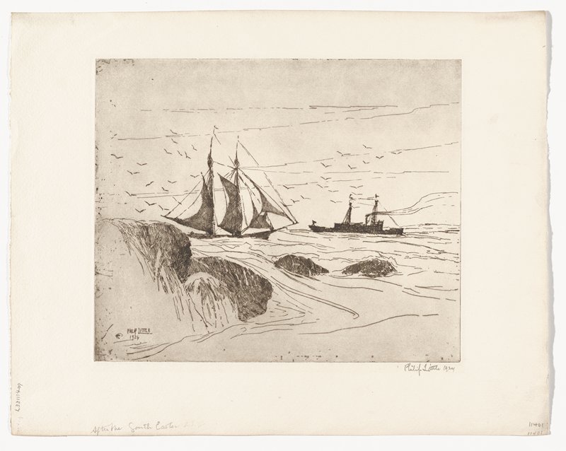After the Southeaster, Philip Little, 1924