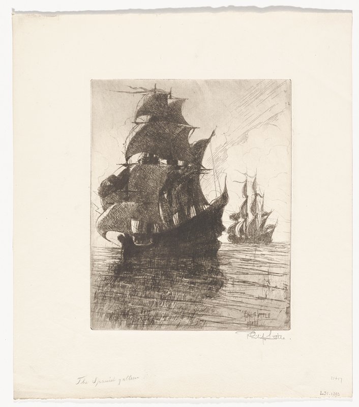 The Spanish Galleon, Philip Little, 1916