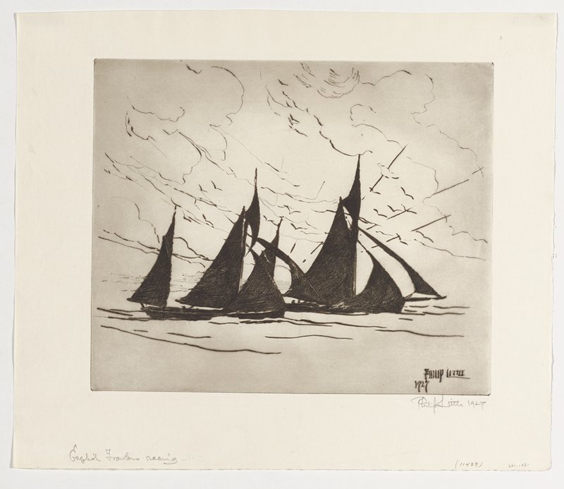 English Trawlers - Racing, Philip Little, 1927