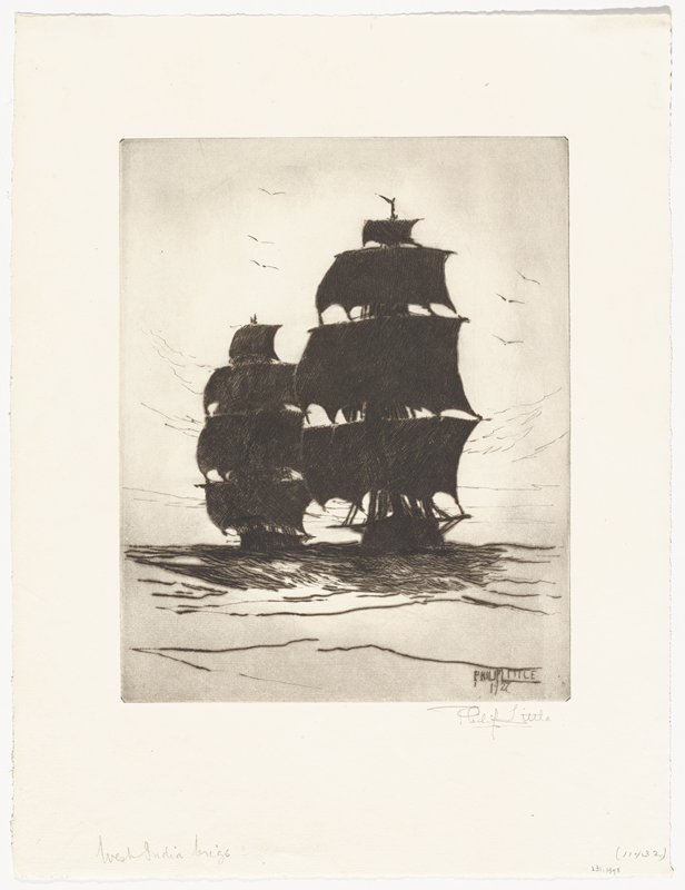 West India Brigs, Philip Little, 1927