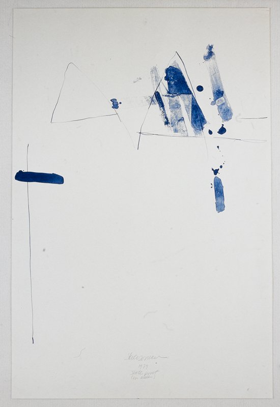 Spaces between words/a deaf man sees, Steven Sorman, 1978