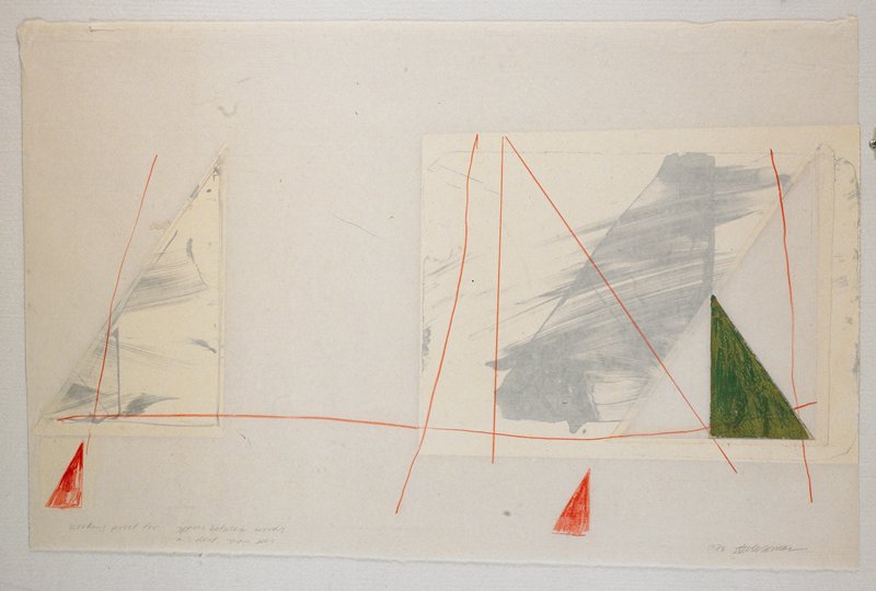 Spaces between words/a deaf man sees, Steven Sorman, 1978