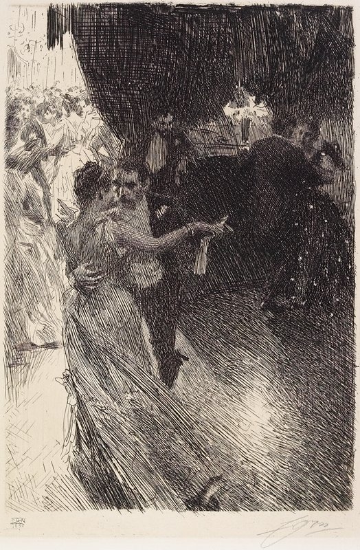 The Waltz, Anders Zorn, 1891