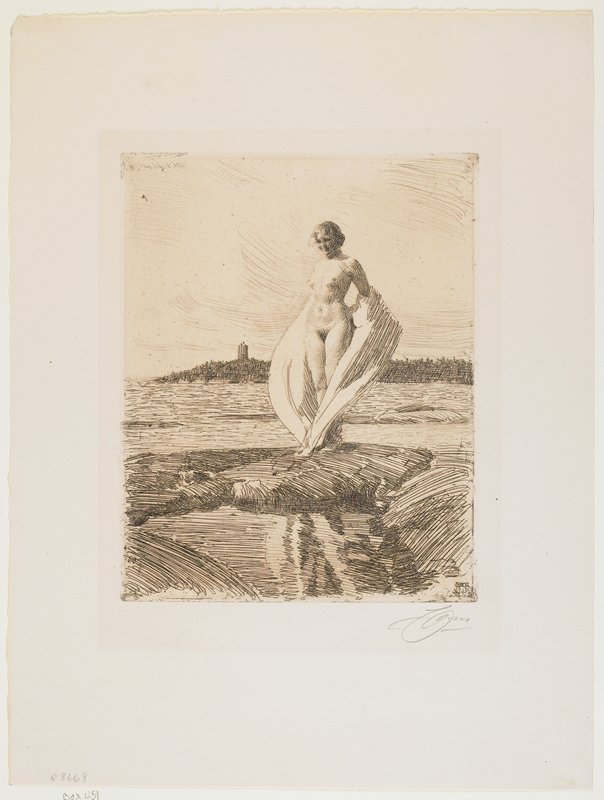 The Swan, Anders Zorn, 1915
