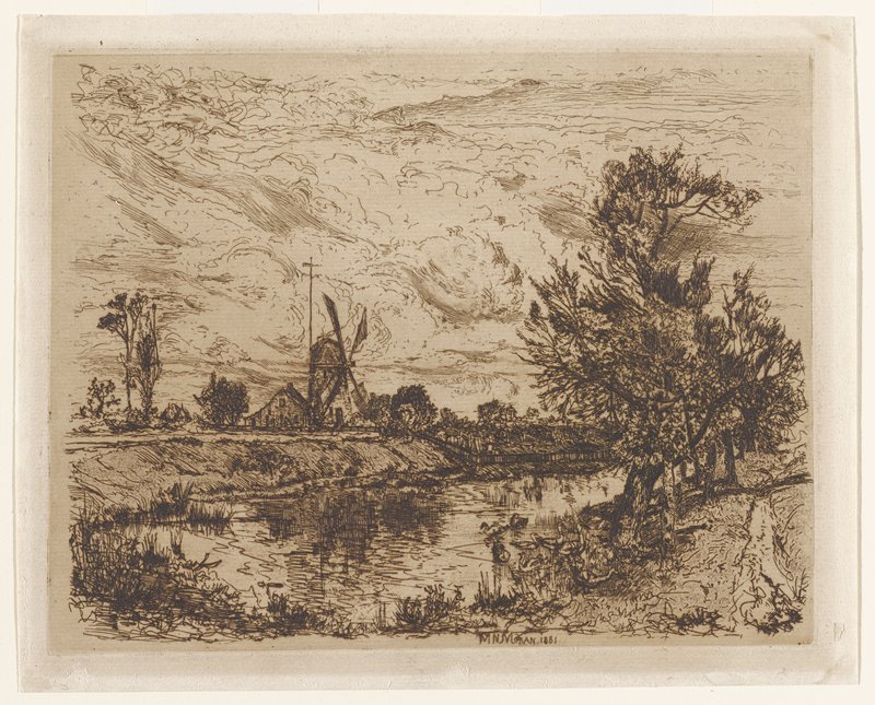 The Goosepond - East Hampton, Long Island, Mary Nimmo Moran, 1881