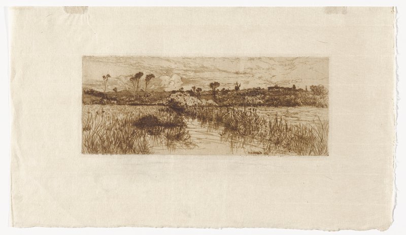 The Haunt of the Muskrat, East Hampton, Mary Nimmo Moran, 1884