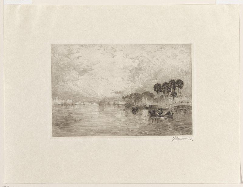 Morning on the St. Johns, Florida, Thomas Moran, 1881