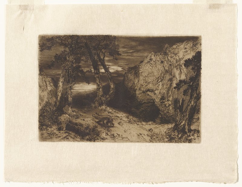 Twilight in Arizona, Thomas Moran, 1880