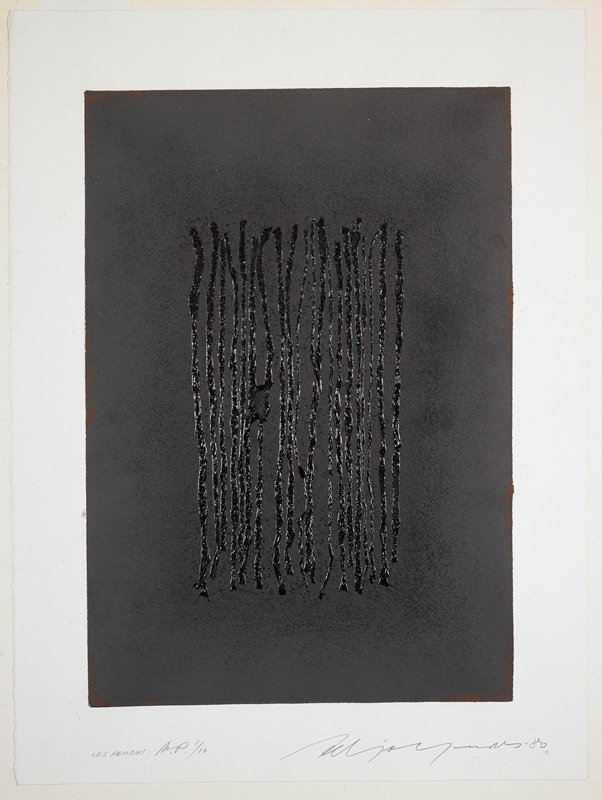 Les Pendus, Adja Yunkers, 1980