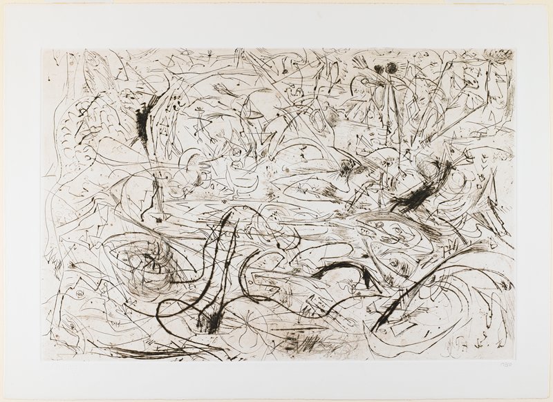 Untitled (7) by Jackson Pollock