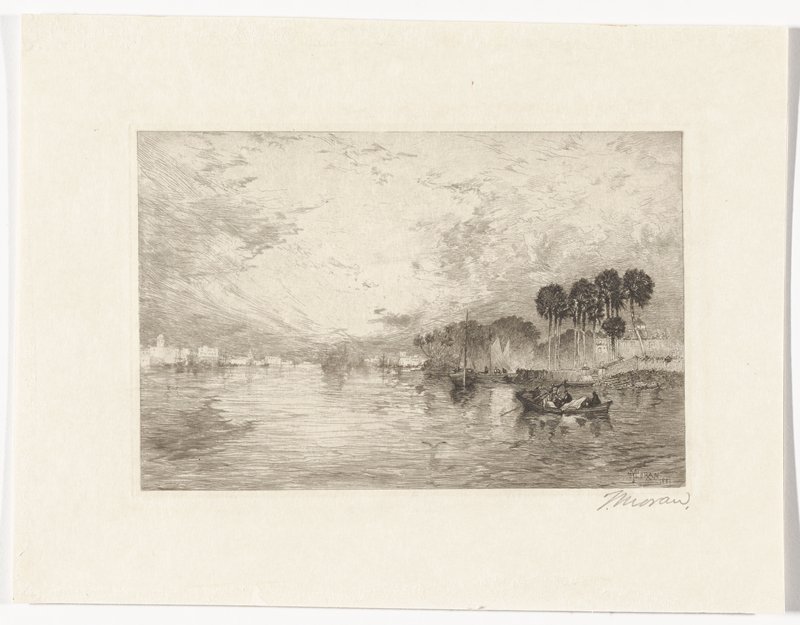 Morning on the St. Johns, Florida, Thomas Moran, 1881