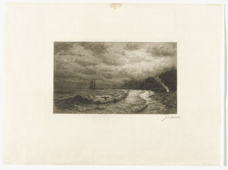 The Smugglers' Landing Place, James Craig Nicoll, 1883