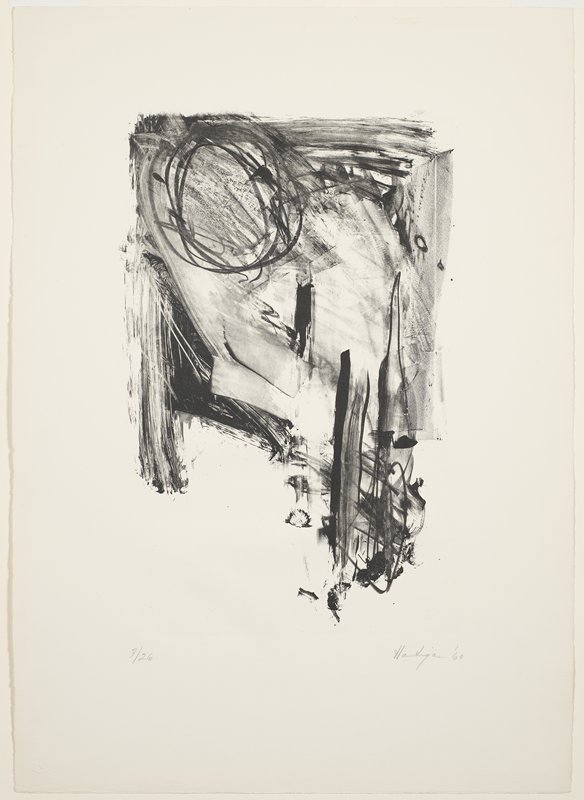 The Hero Leaves His Ship II (Hero), Grace Hartigan, 1960