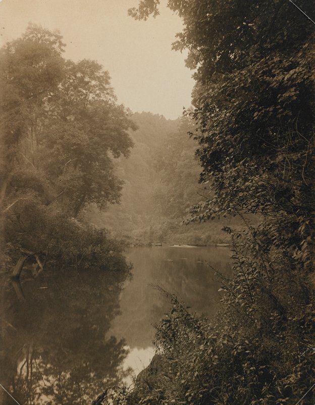 August Morning, Crum Creek, Henry Troth, c. 1900