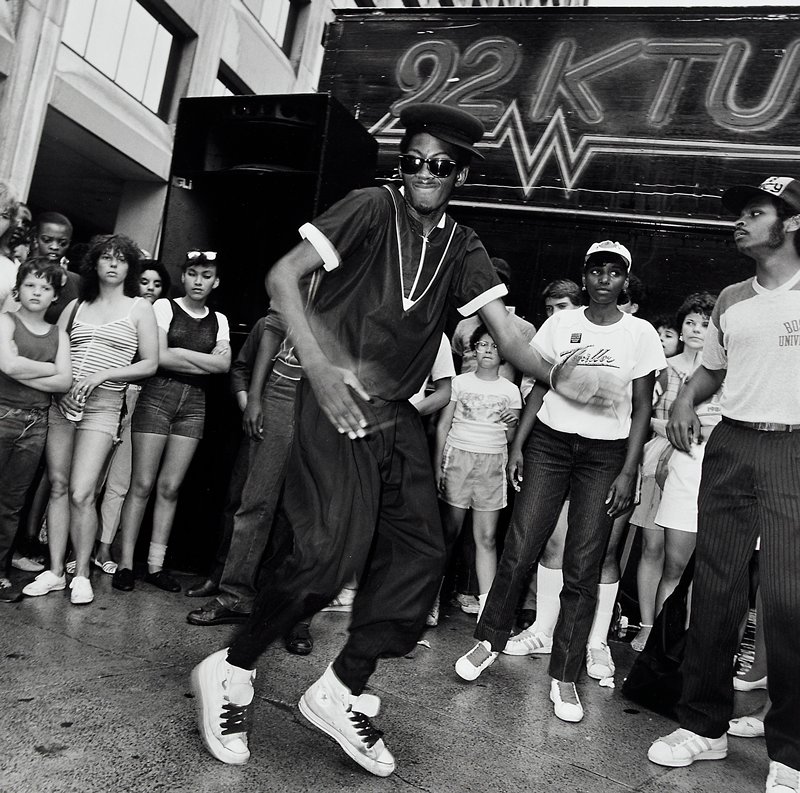 Street Dancer, New York City, Toby Old, 1983