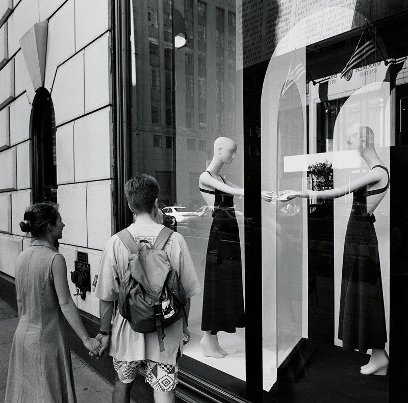Bergdorf Goodman Window, Fifth Avenue, New York City, Toby Old, 1996