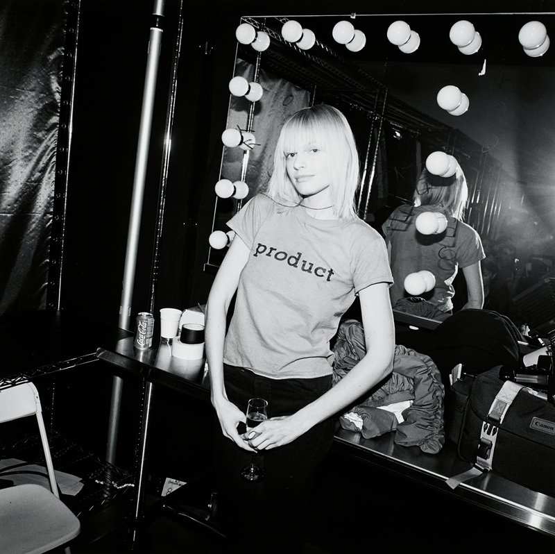Backstage, Yeohlee Show, Chelsea Piers, New York City, Toby Old, 1997