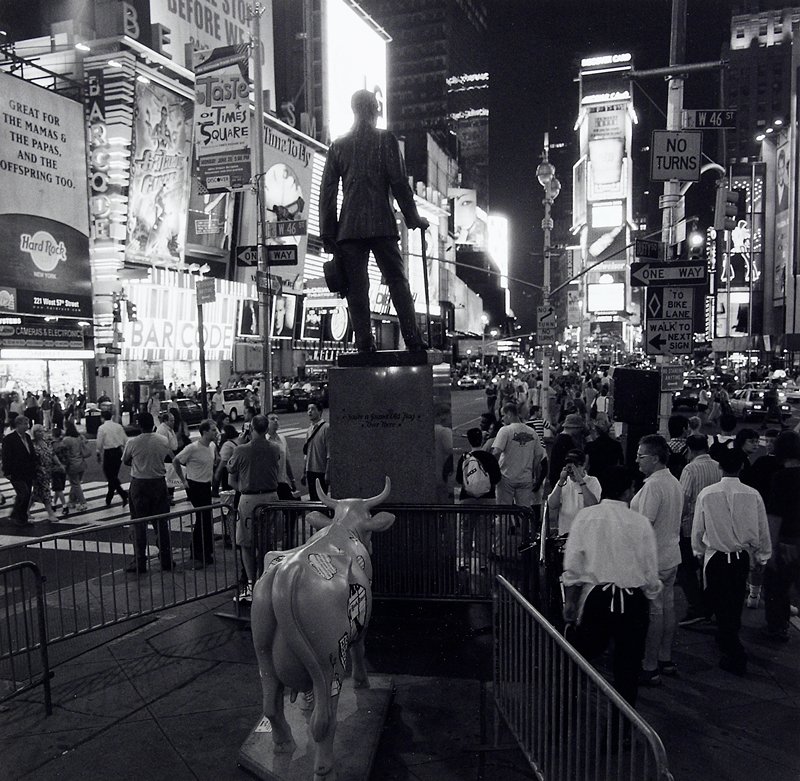 Times Square, NYC, Toby Old, 2000