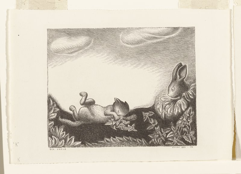 K from The ABC Bunny, Wanda Gág, 1933