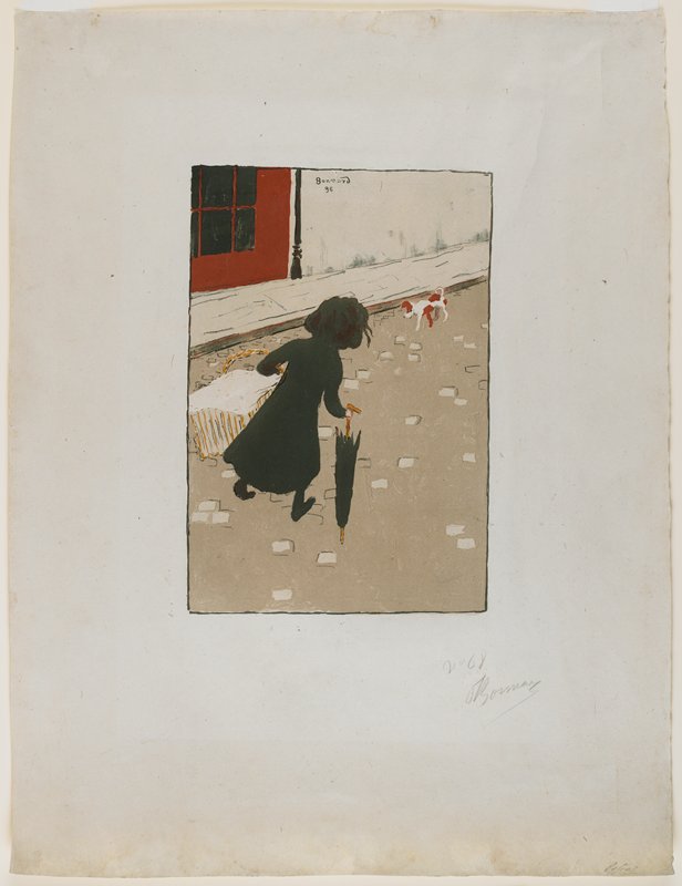 The Little Laundress, Пьер Боннар, 1896