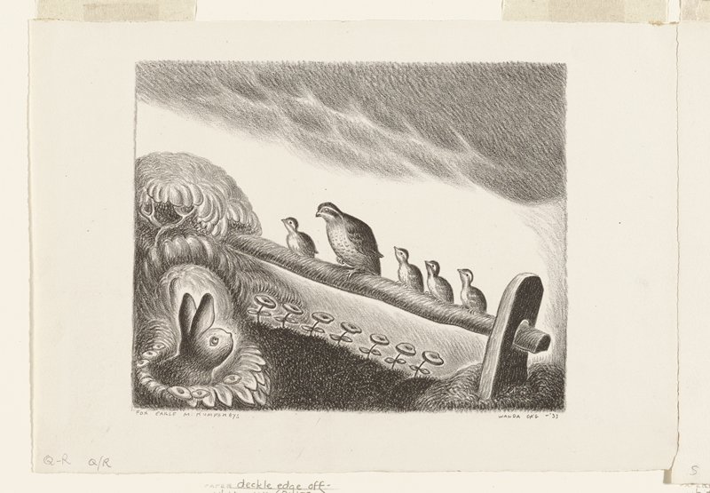 Q-R from The ABC Bunny, Wanda Gág, 1933