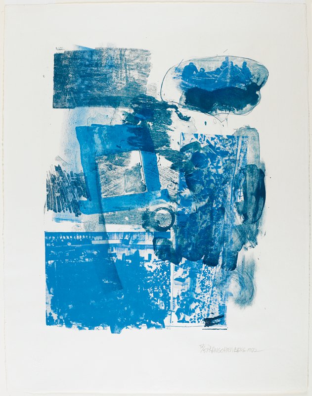 Stunt Man I, Robert Rauschenberg, 1962