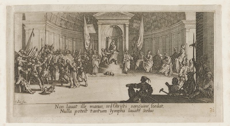 La condamnation à mort, Jacques Callot, 1618
