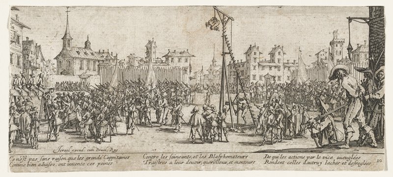 The Strappado (L'estrapade)--Torture, Jacques Callot | Mia