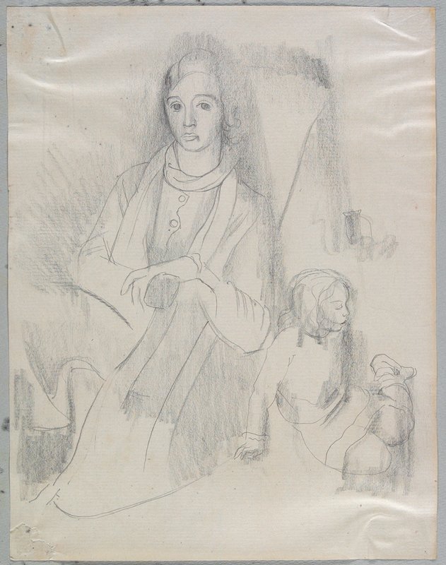 Louise and Martha, Pierre Daura, c. 1935