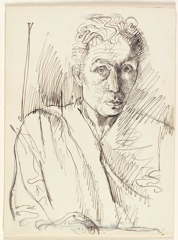 Self-Portrait, Pierre Daura, 1935