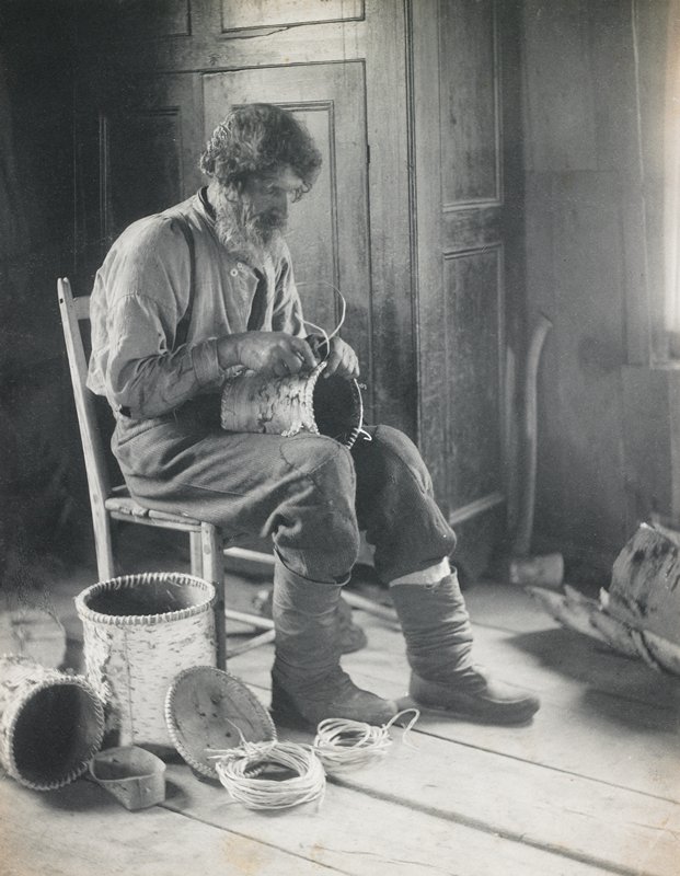 The Basketmaker, Rudolf Eickemeyer, Jr.