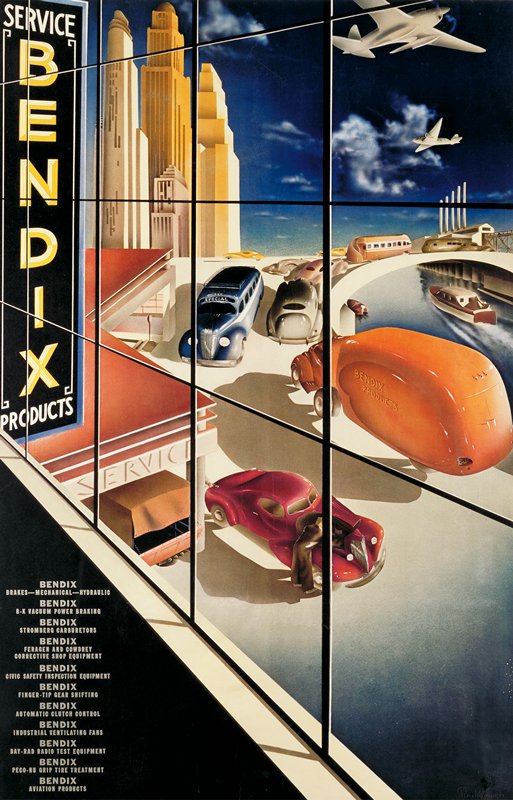 Bendix Products, Arthur Charles Radebaugh, 1937