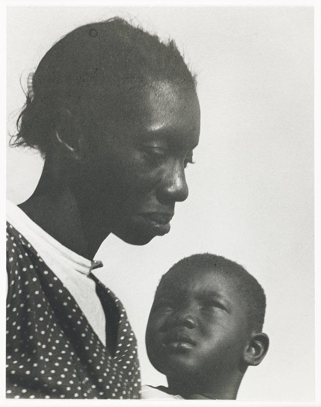 Mother and Son, Florida, Consuelo Kanaga, 1950