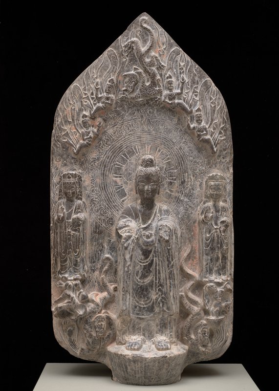 Stele of Maitreya Buddha, 563