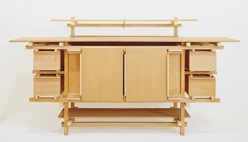 アート・デザイン・音楽 Het meubel verbeeld Sideboard, Gerrit Rietveld; Gerard A. van de Groenekan | Mia